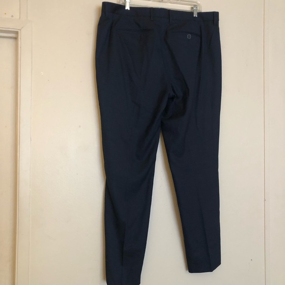 Ted Baker London Blue Wool Suit Set Blazer Jacket Size 6 and Size 40R Pants - Picture 9 of 11